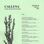 obálka časopisu Calluna 28/1 (2023)