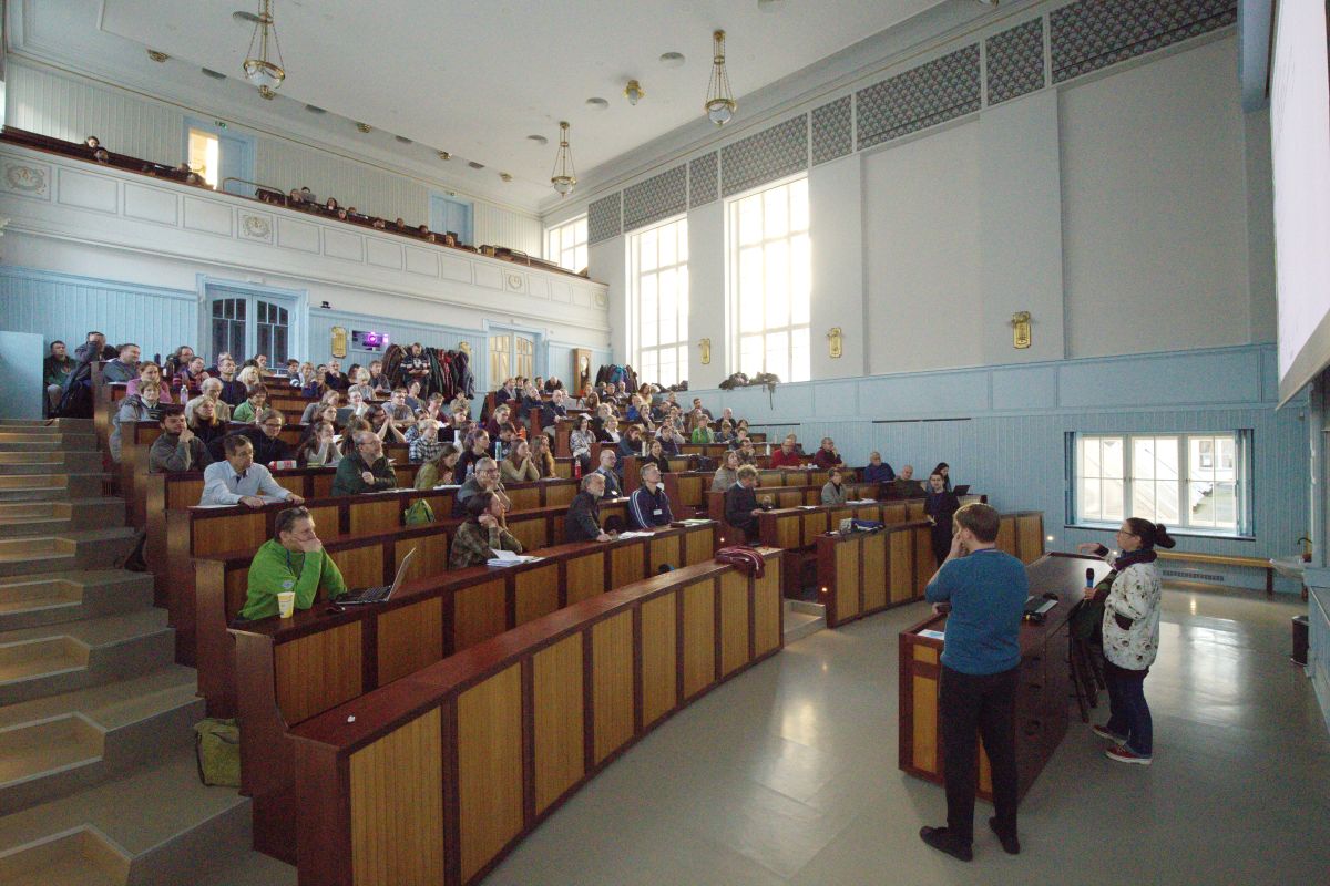 pohled do přednáškového sálu, foto: V. Zeisek