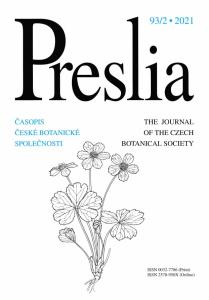Preslia 93/2 - cover