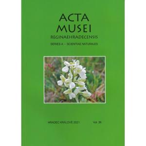 Obálka časopisu Acta Musei Reginaehradecensis. Series A, vol. 39