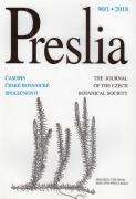 Obálka - Preslia 90/1 Obálka - Preslia 90/1