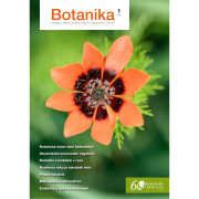Obálka časopisu Botanika 1/2022 Obálka časopisu Botanika 1/2022