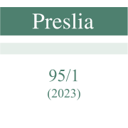 Preslia 95/1 - banner