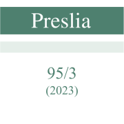 Preslia 95/3 - banner
