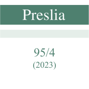 Preslia 95/4 - banner