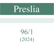 Preslia 96/1 - banner