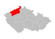 Ústecký kraj - poloha v rámci ČR (autor: Hustoles, volně dostupné na https://commons.wikimedia.org/w/index.php?curid=14912926)